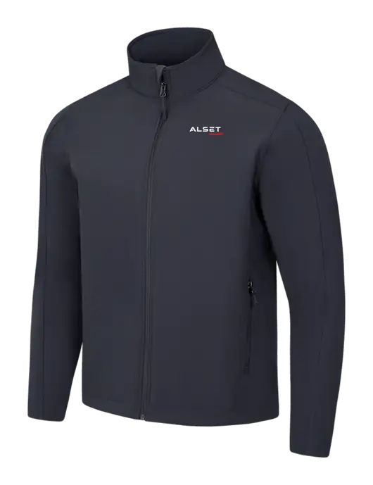 Charcoal Grey Core Soft Shell Jacket w/Alset Auto Logo