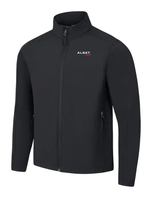 Black Core Soft Shell Jacket w/Alset Auto Logo
