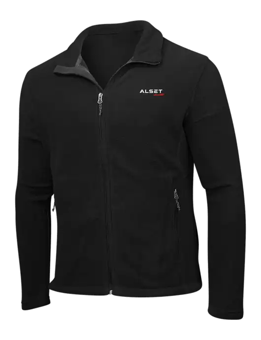 Black Fleece Jacket w/Alset Auto Logo