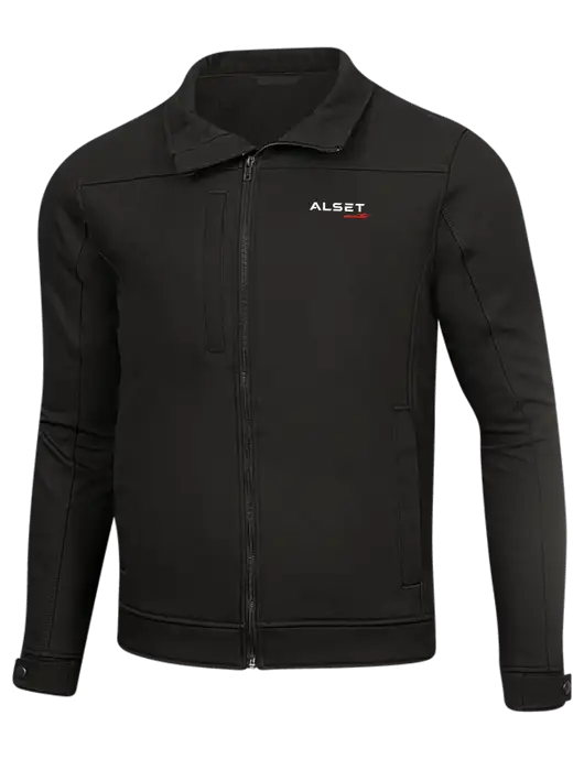 Cornerstone Black Duck Bonded Soft Shell Jacket w/Alset Auto Logo