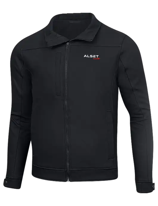 Cornerstone Charcoal Duck Bonded Soft Shell Jacket w/Alset Auto Logo
