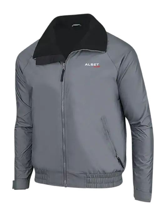 Dark Grey/Black Classic Competitor Jacket w/Alset Auto Logo