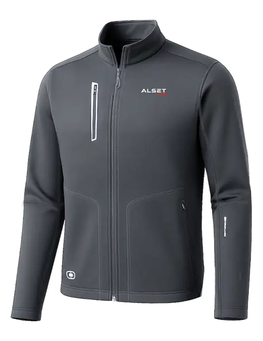 OGIO Dark Grey Endurance Fulcrum Full-Zip w/Alset Auto Logo