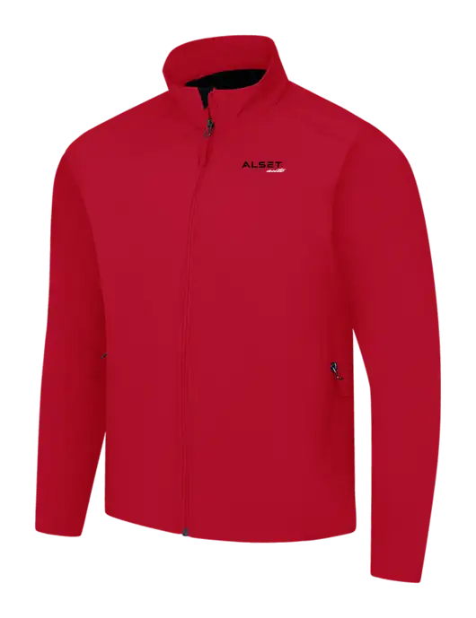 Red Core Soft Shell Jacket w/Alset Auto Logo