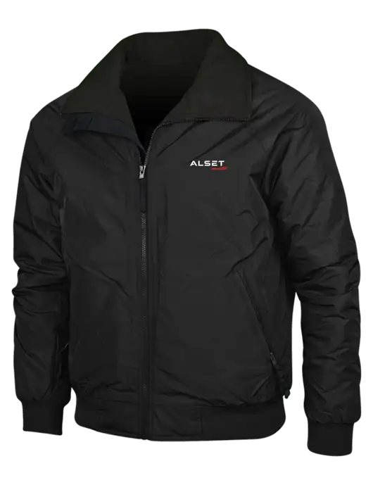 True Black/True Black Classic Challenger Jacket w/Alset Auto Logo