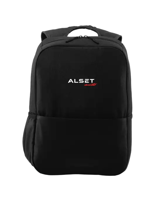 Access Square Laptop Black Backpack w/Alset Auto Logo