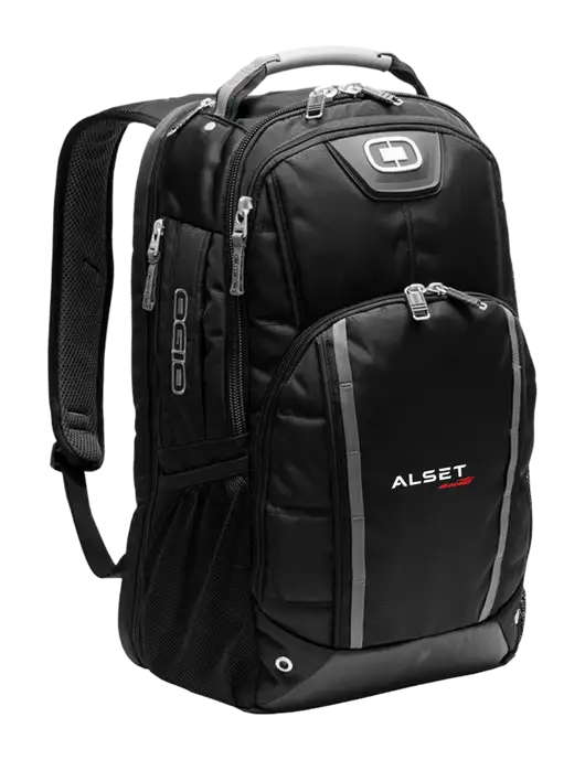OGIO Black Bolt Pack w/Alset Auto Logo