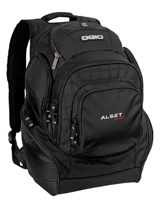 OGIO Black Mastermind Pack w/Alset Auto Logo
