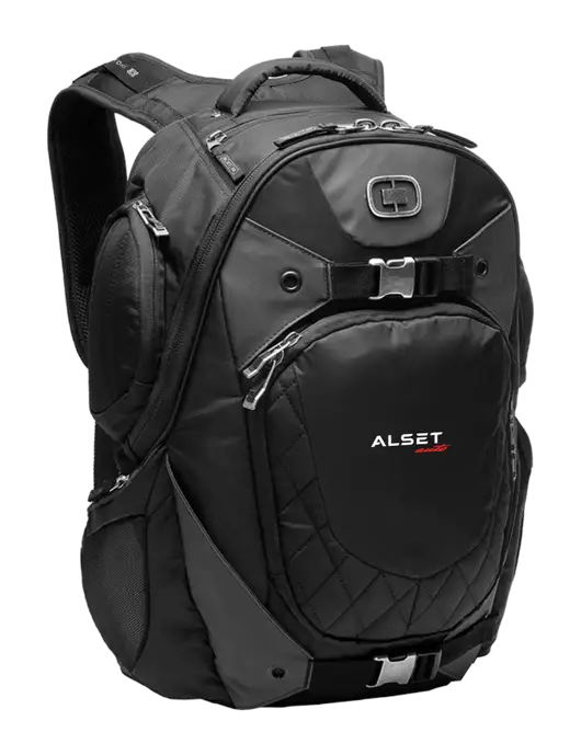 OGIO Black Squadron Pack w/Alset Auto Logo