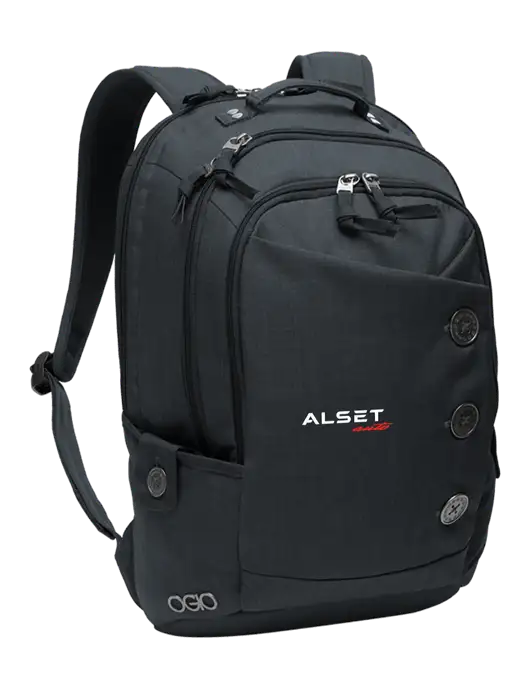 OGIO Storm Grey Ladies Melrose Pack w/Alset Auto Logo