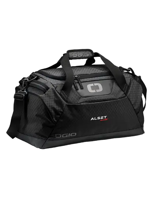 OGIO Black Catalyst Duffle
 w/Alset Auto Logo