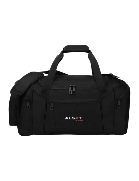 Slim & Lite Black Duffel    w/Alset Auto Logo