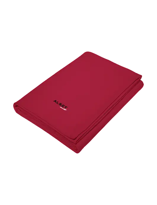 Core Red Fleece Sweatshirt Blanket w/Alset Auto Logo